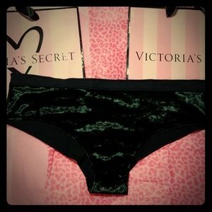 Victoria secret front velvet panties